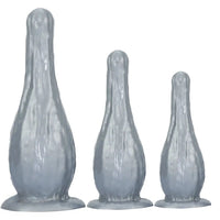 5.31in 7.08in 9.05in Fantasy Silicone Dildo Vase Shape Insertion Masturbator