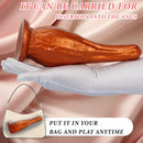 5.31in 7.08in 9.05in Fantasy Silicone Dildo Vase Shape Insertion Masturbator