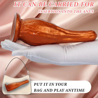 5.31in 7.08in 9.05in Fantasy Silicone Dildo Vase Shape Insertion Masturbator