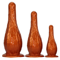 5.31in 7.08in 9.05in Fantasy Silicone Dildo Vase Shape Insertion Masturbator