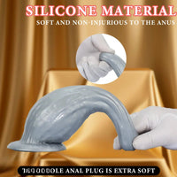 5.31in 7.08in 9.05in Fantasy Silicone Dildo Vase Shape Insertion Masturbator