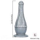 5.31in 7.08in 9.05in Fantasy Silicone Dildo Vase Shape Insertion Masturbator