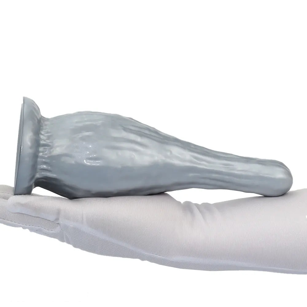 5.31in 7.08in 9.05in Fantasy Silicone Dildo Vase Shape Insertion Masturbator