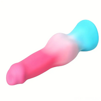 5.31in 7.09in 8.66in Fantasy Animal Dog Cock knot Silicone Thick Soft Dildo