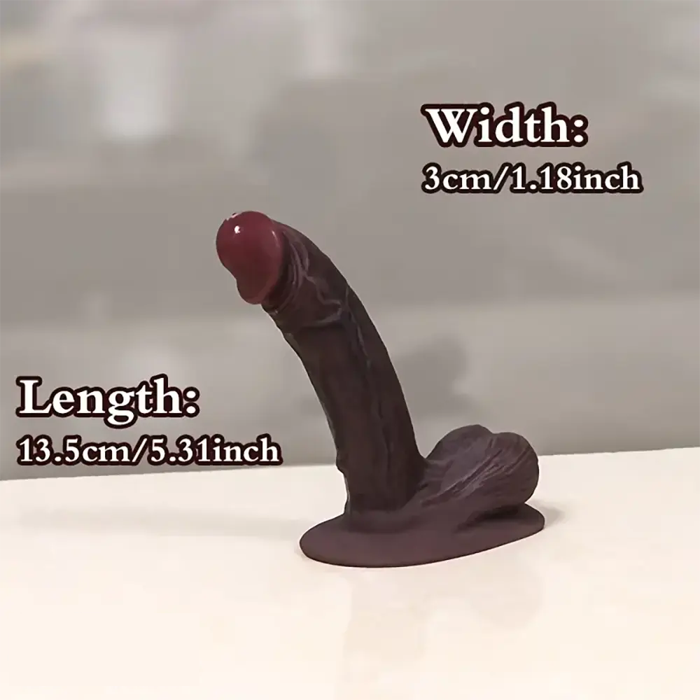 5.31in 7.09in 9.06in Realistic Female Lifelike G-Spot Skin Real Dildo