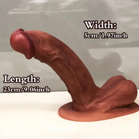 5.31in 7.09in 9.06in Realistic Female Lifelike G-Spot Skin Real Dildo