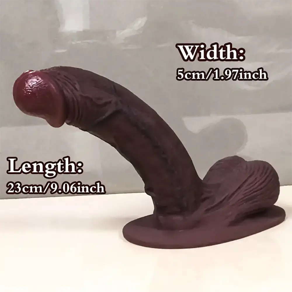 5.31in 7.09in 9.06in Realistic Female Lifelike G-Spot Skin Real Dildo