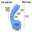 5.31in Cute Private Pet Vibe Bendable Elephant Trunk Auto Vibrating Dildo