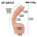5.31in Cute Private Pet Vibe Bendable Elephant Trunk Auto Vibrating Dildo