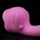 5.31in Cute Private Pet Vibe Bendable Elephant Trunk Auto Vibrating Dildo