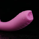 5.31in Cute Private Pet Vibe Bendable Elephant Trunk Auto Vibrating Dildo