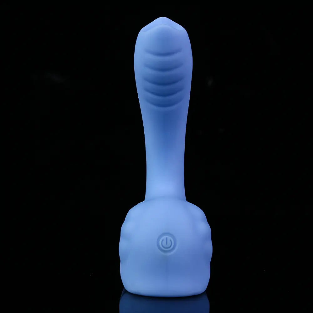 5.31in Cute Private Pet Vibe Bendable Elephant Trunk Auto Vibrating Dildo