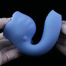 5.31in Cute Private Pet Vibe Bendable Elephant Trunk Auto Vibrating Dildo