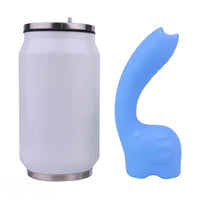 5.31in Cute Private Pet Vibe Bendable Elephant Trunk Auto Vibrating Dildo