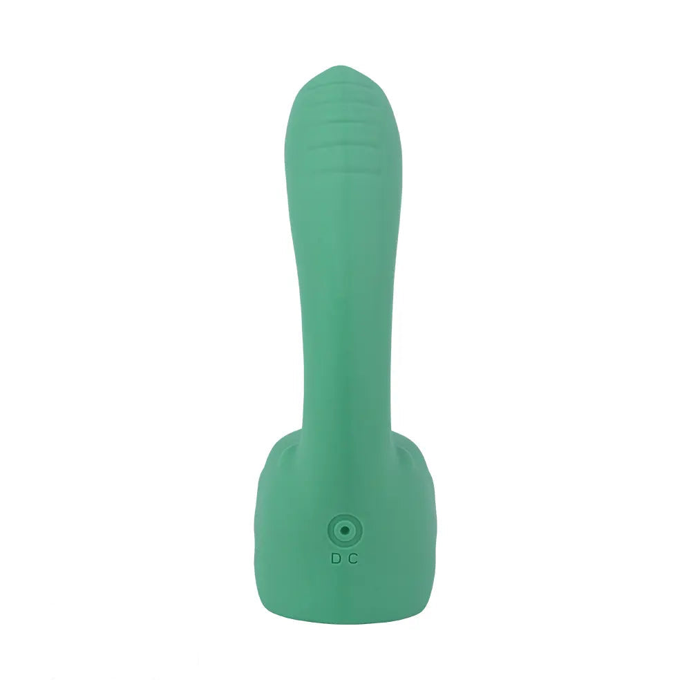 5.31in Cute Private Pet Vibe Bendable Elephant Trunk Auto Vibrating Dildo