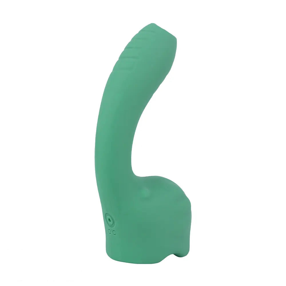 5.31in Cute Private Pet Vibe Bendable Elephant Trunk Auto Vibrating Dildo