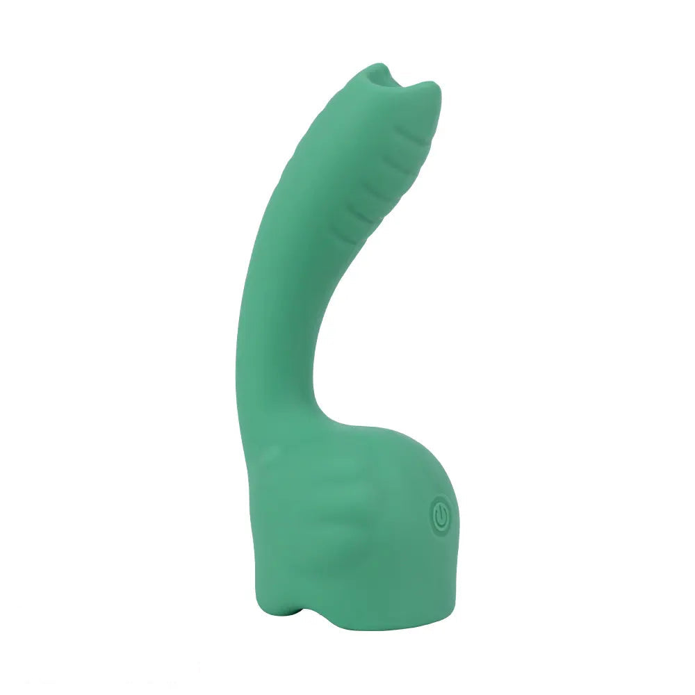 5.31in Cute Private Pet Vibe Bendable Elephant Trunk Auto Vibrating Dildo