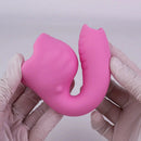 5.31in Cute Private Pet Vibe Bendable Elephant Trunk Auto Vibrating Dildo