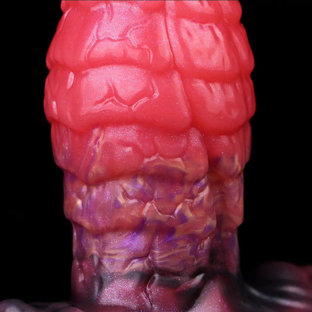5.31in Fantasy Odd Silicone Soft Dildo Bedroom Accessory For Solo Play