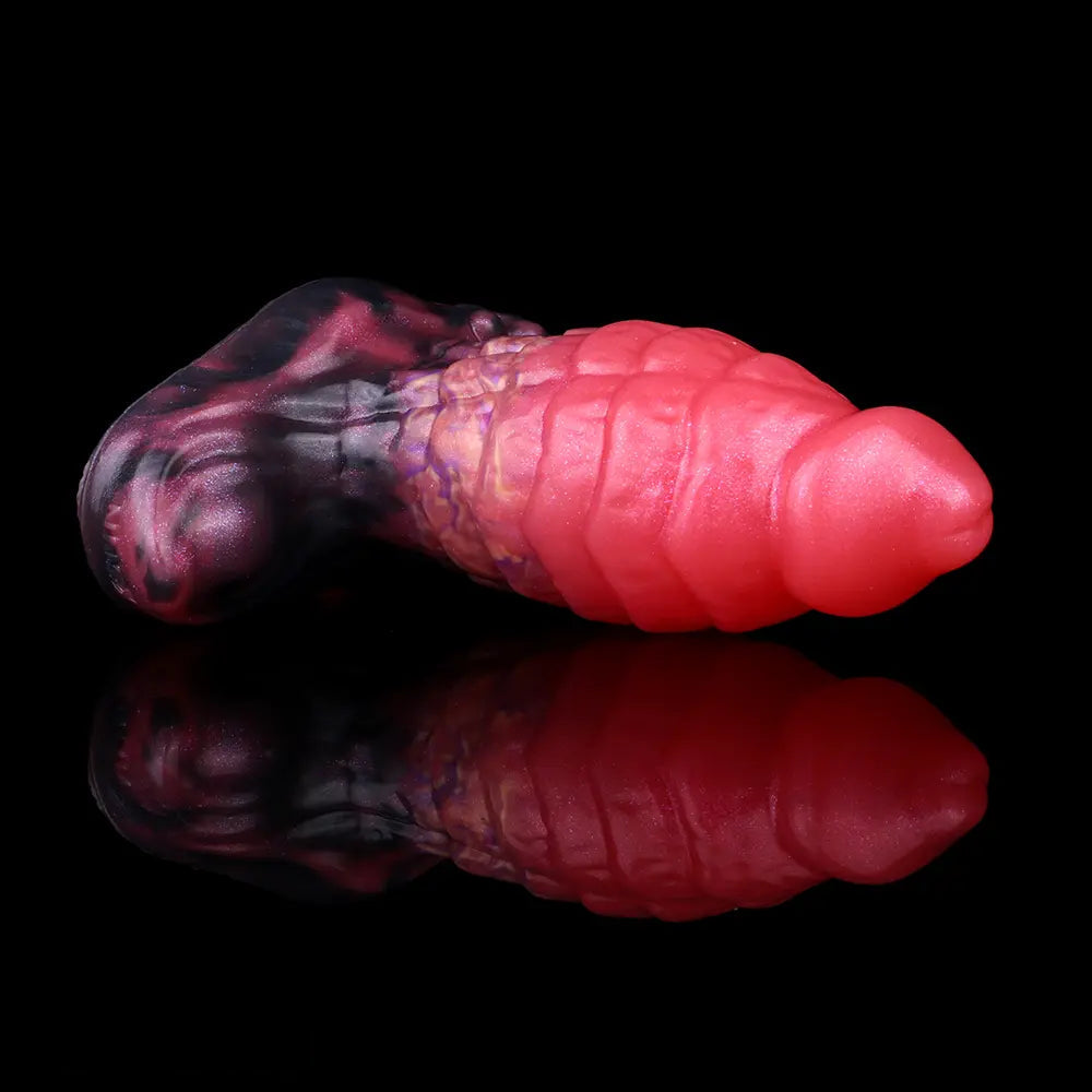 5.31in Fantasy Odd Silicone Soft Dildo Bedroom Accessory For Solo Play