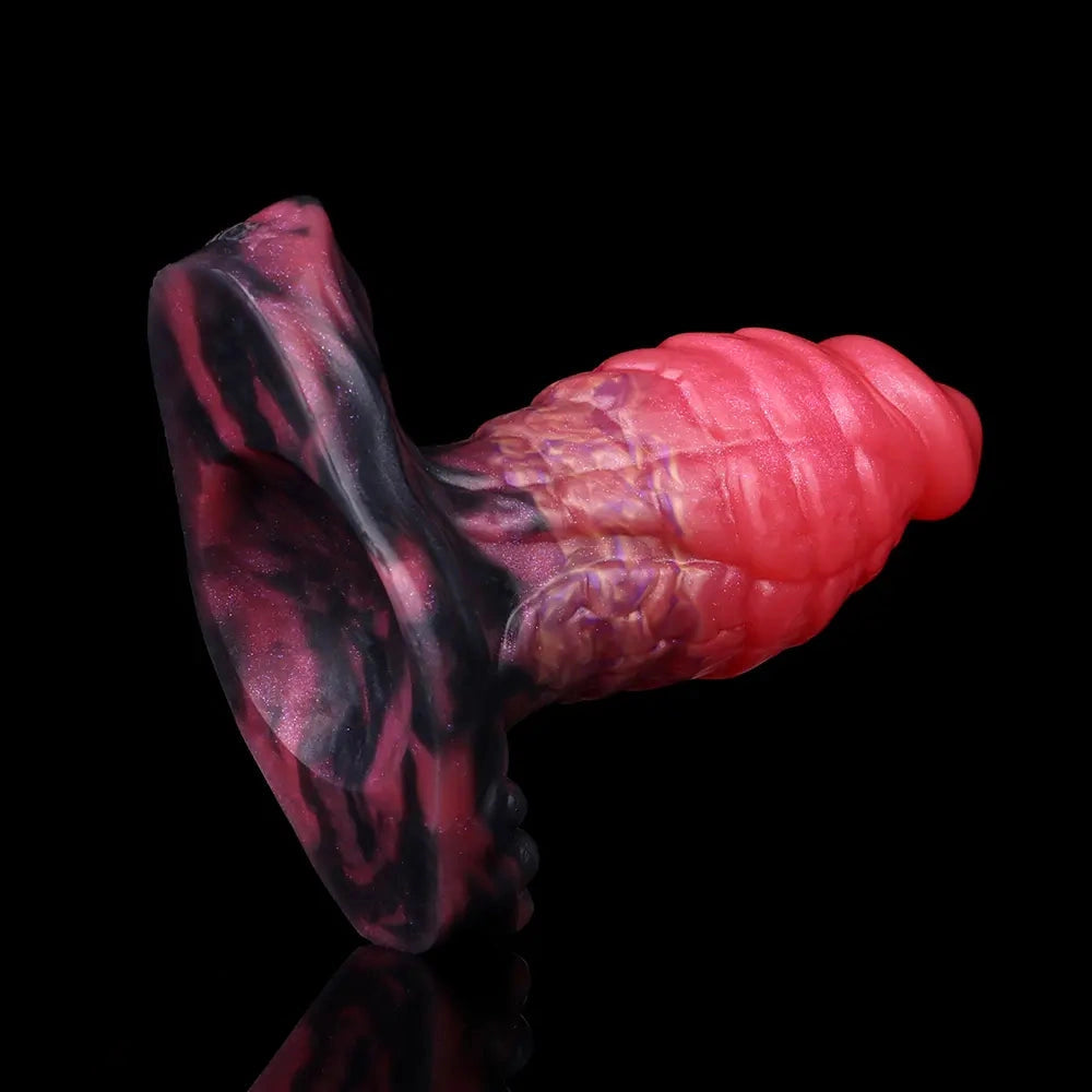 5.31in Fantasy Odd Silicone Soft Dildo Bedroom Accessory For Solo Play