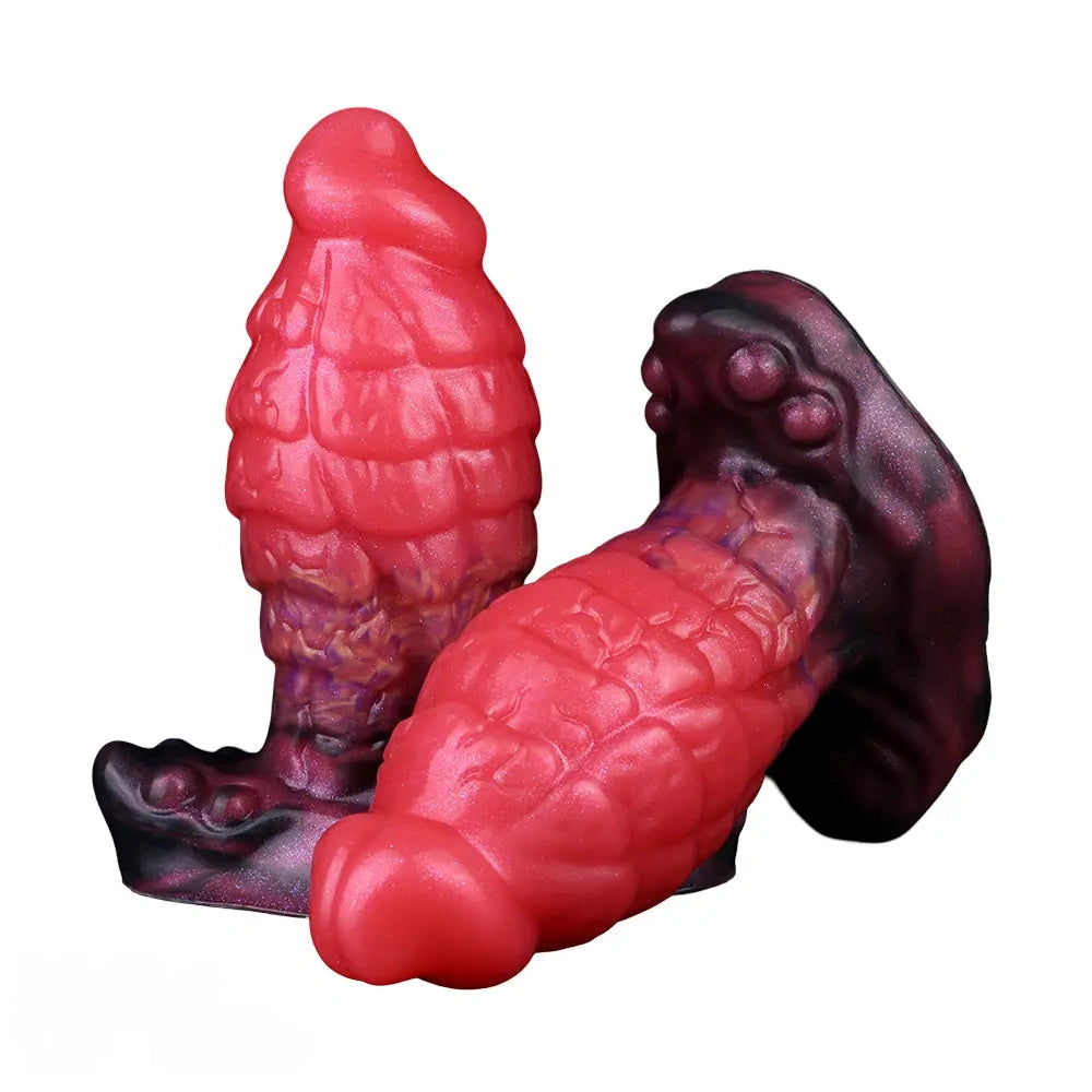 5.31in Fantasy Odd Silicone Soft Dildo Bedroom Accessory For Solo Play