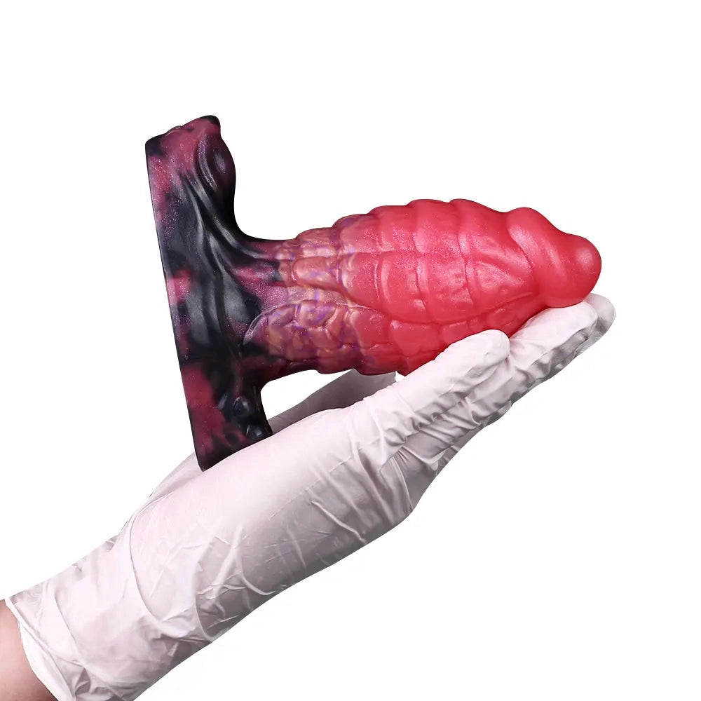 5.31in Fantasy Odd Silicone Soft Dildo Bedroom Accessory For Solo Play