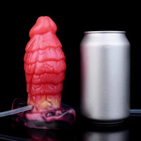 5.31in Fantasy Silicone Soft Inflatable Spraying Water Dildo For Anus Clit