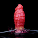 5.31in Fantasy Silicone Soft Inflatable Spraying Water Dildo For Anus Clit