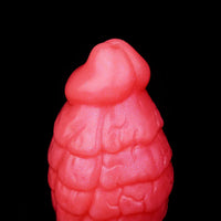 5.31in Fantasy Silicone Soft Inflatable Spraying Water Dildo For Anus Clit