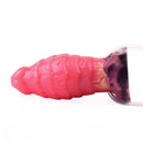 5.31in Fantasy Silicone Soft Inflatable Spraying Water Dildo For Anus Clit