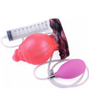 5.31in Fantasy Silicone Soft Inflatable Spraying Water Dildo For Anus Clit