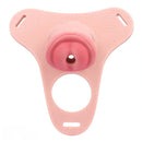5.31in Silicone Horse Animal Cock Cage Strap on Chastity Dildo With Lock