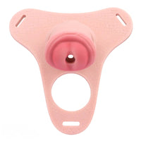 5.31in Silicone Horse Animal Cock Cage Strap on Chastity Dildo With Lock