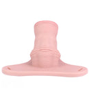 5.31in Silicone Horse Animal Cock Cage Strap on Chastity Dildo With Lock