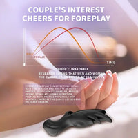 5.31in Vibrating Finger Small Silicone Dildo For G-spot Clitoral Sex Toy