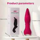 5.31in Vibrating Finger Small Silicone Dildo For G-spot Clitoral Sex Toy