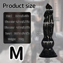 5.39in 6.49in 7.95in 9.05in Triple Ended Dog Knot Animal Fantasy Dildo