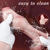 5.39in 6.73in 6.96in Dog Knot Penis Sleeve Dildo Reusable Penis Sleeve