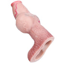 5.39in 6.73in 6.96in Dog Knot Penis Sleeve Dildo Reusable Penis Sleeve
