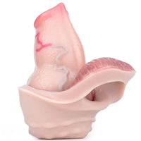 5.39in 6.73in 6.96in Dog Knot Penis Sleeve Dildo Reusable Penis Sleeve