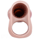 5.39in 6.73in 6.96in Dog Knot Penis Sleeve Dildo Reusable Penis Sleeve