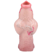 5.39in 6.73in 6.96in Dog Knot Penis Sleeve Dildo Reusable Penis Sleeve