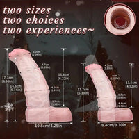 5.39in 6.96in Horse Penis Dildo Sleeve Intimate Moments With Lifelike Design