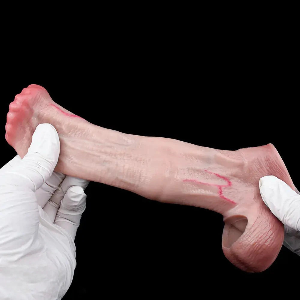 5.39in 6.96in Horse Penis Dildo Sleeve Intimate Moments With Lifelike Design