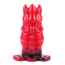 5.39in Hollow Dildo Silicone Soft Fantasy Odd Strap on Cock Sleeve Toy