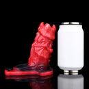 5.39in Hollow Dildo Silicone Soft Fantasy Odd Strap on Cock Sleeve Toy