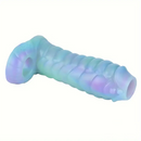 5.39in Lifelike Silicone Soft Dildo Sleeve Snake Luminous Penis Extender