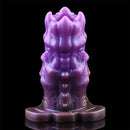 5.39in Scary Dragon Beast Creature Fantasy Hollow Dildo Sleeve With Cock Ring
