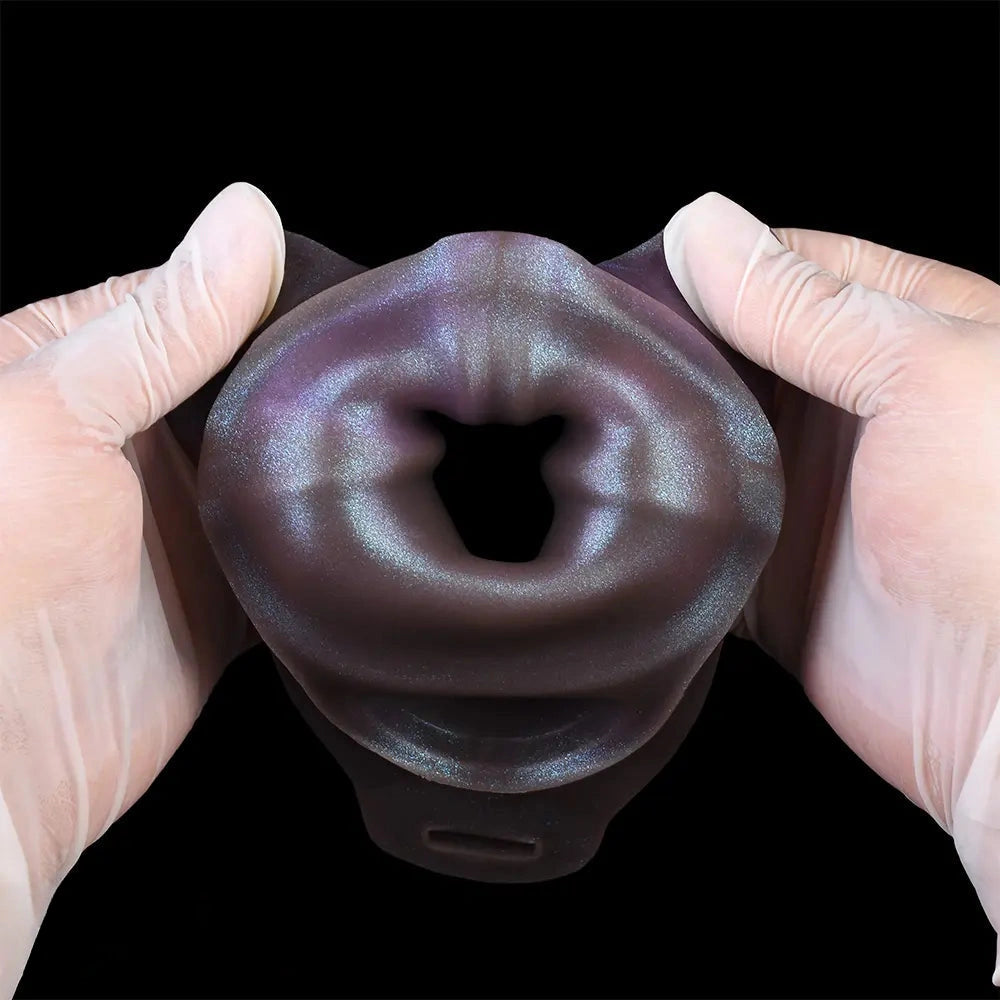 5.39in Scary Dragon Beast Creature Fantasy Hollow Dildo Sleeve With Cock Ring